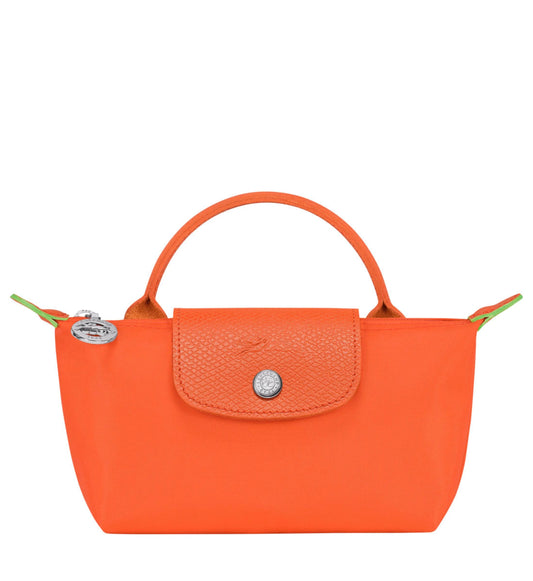 LE PLIAGE GREEN POUCH - Orange